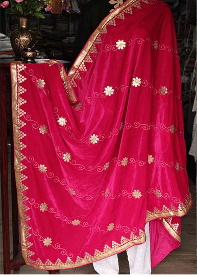 pakistani velvet shawls women